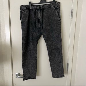 Cotton on denim roller drawstring pant